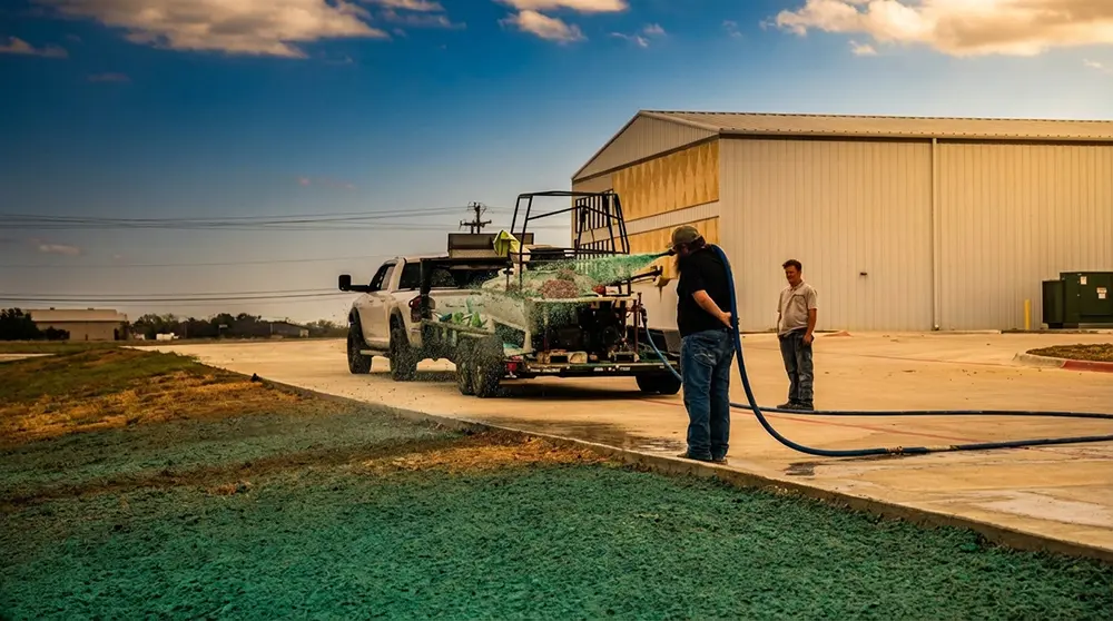 Hydroseeding